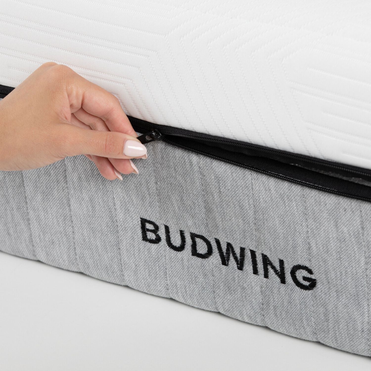 Colchão de Espuma Viscoelástica com infusão de Soja + Espuma de Alta Resiliência e Perfilada - Nature