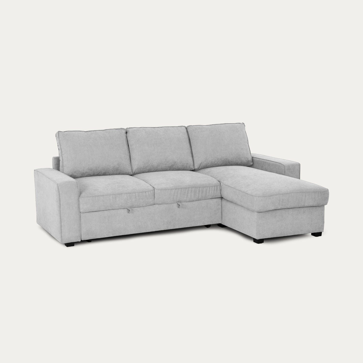 3 Seater Sofa Bed with Chaise Longue - Nina