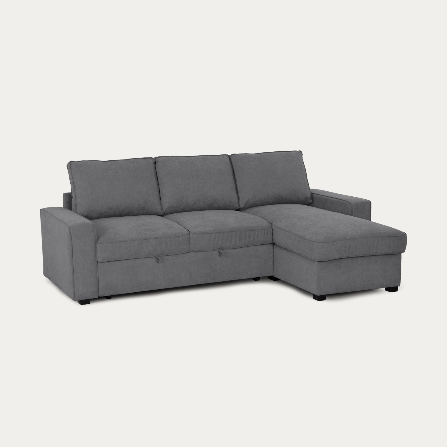 3 Seater Sofa Bed with Chaise Longue - Nina