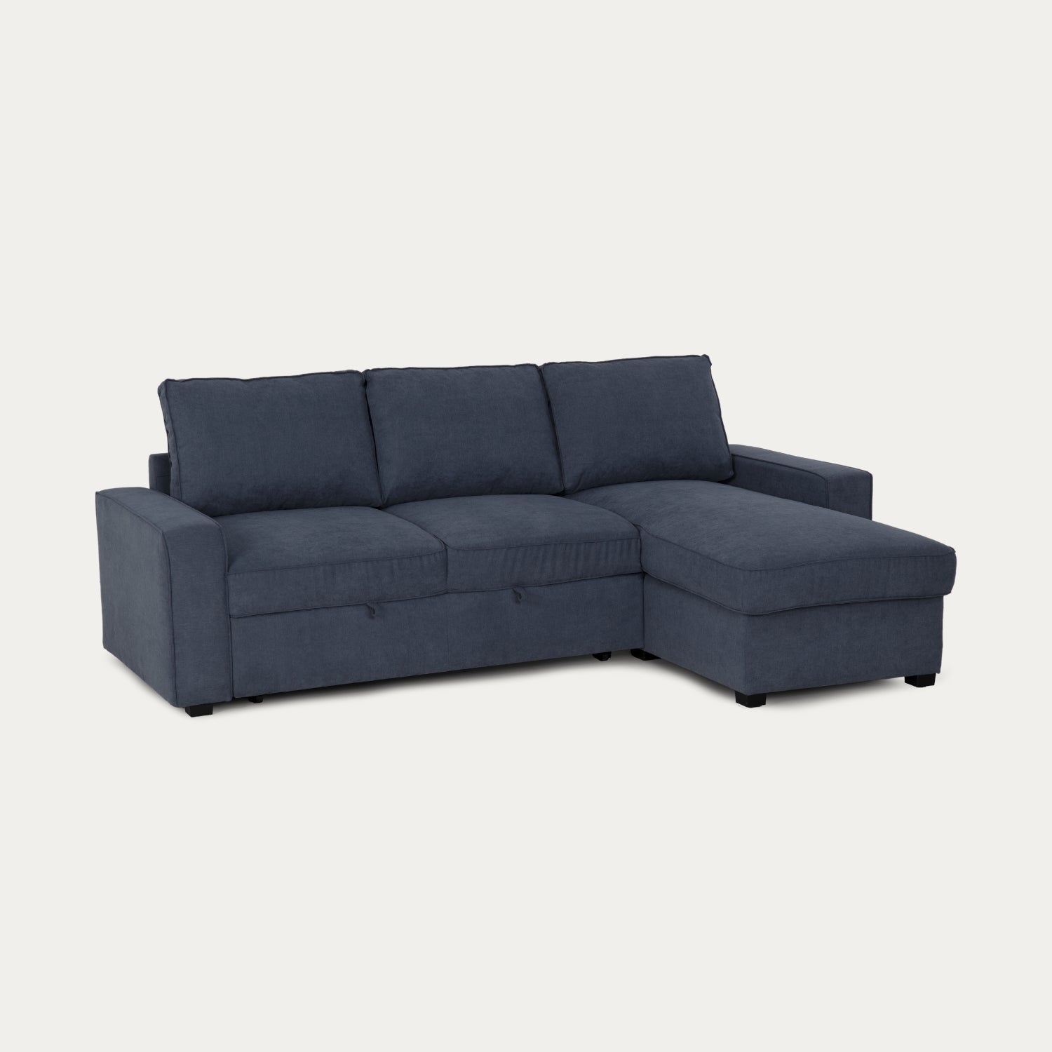 3 Seater Sofa Bed with Chaise Longue - Nina