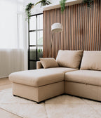 Sofá - cama de 4 lugares com chaise longue e arrumação – OrlandoC801BFSRG1941_C24