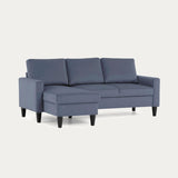 Sofá 3 Lugares com Chaise Longue Reversível - Fox