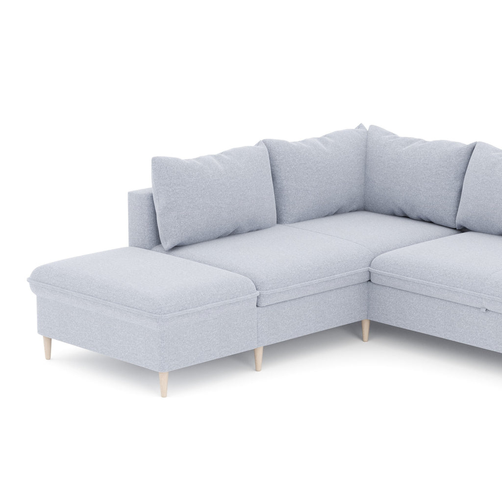 Sofá Cama Chaise Longue de Canto 5 Lugares – AriaSofá Cama Chaise Longue de Canto 5 Lugares – Aria