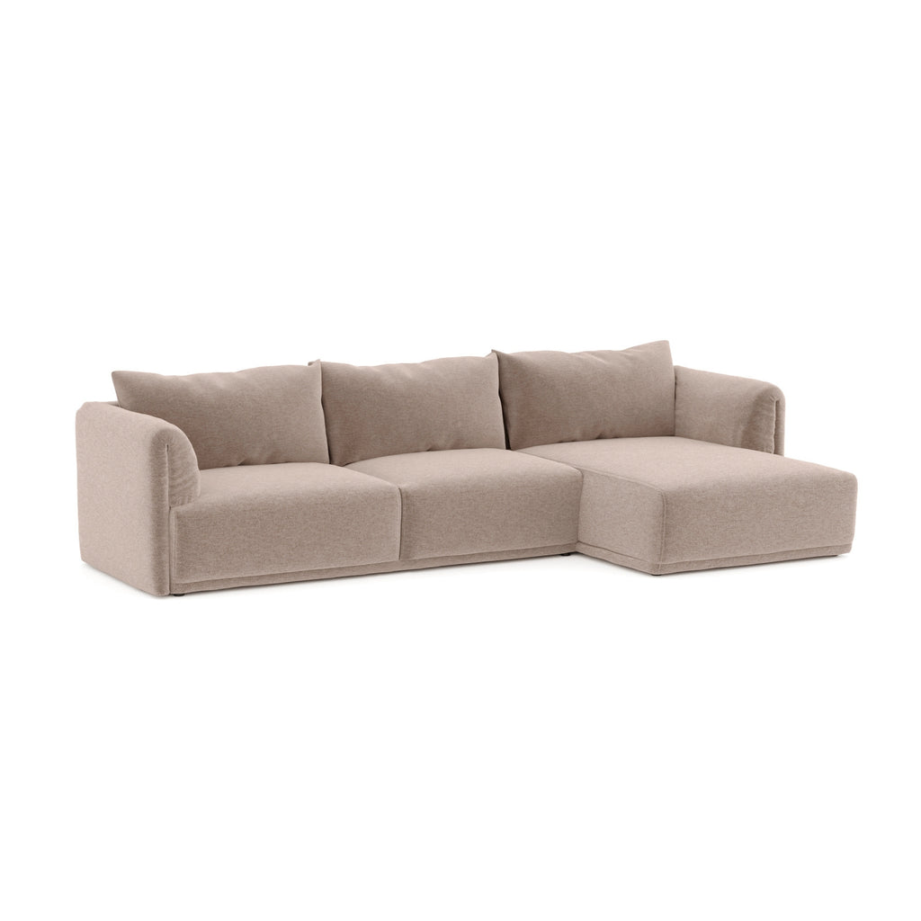 Sofá Chaise Longue de Canto 5 Lugares – EloraSofá Chaise Longue de Canto 5 Lugares – Elora