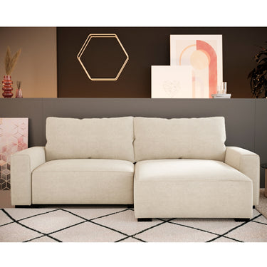 3 Seater Sofa Bed with Chaise Longue - Lauren