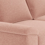 Sofá 3 Lugares com Pé Alto Metálico – LyraSofá 3 Lugares com Pé Alto Metálico – Lyra