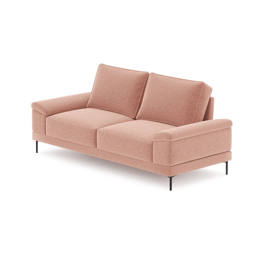 Sofá 3 Lugares com Pé Alto Metálico – LyraSofá 3 Lugares com Pé Alto Metálico – Lyra