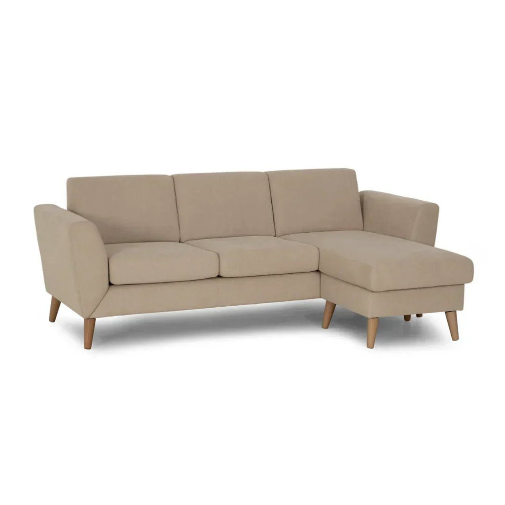 Sofá de 3 lugares com chaise longue reversível e pés vintage – AngelC710BSSRBG3840_C24