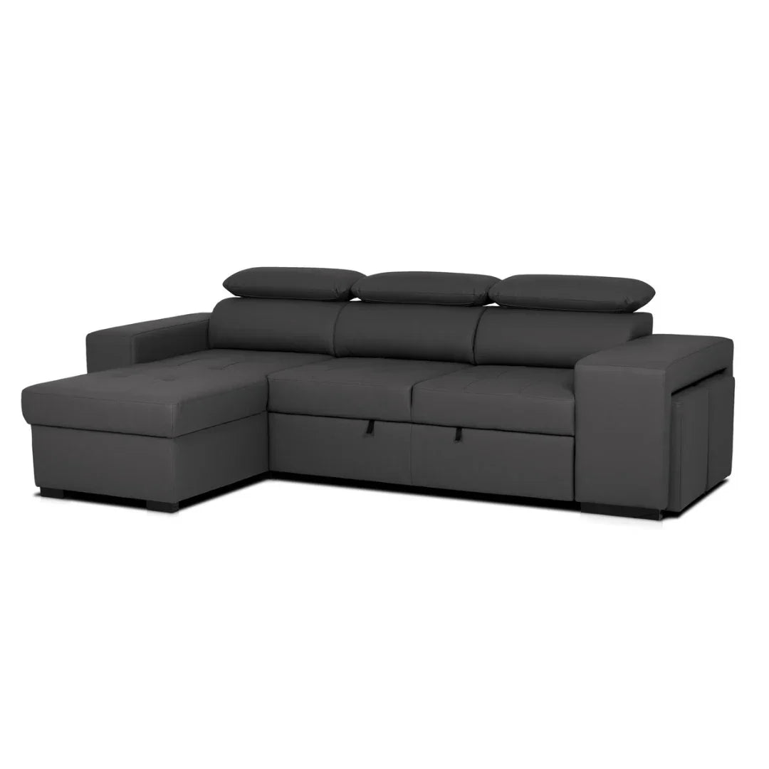 John Sofa Bed 3 Seater - Chaise Longue - BUDWING