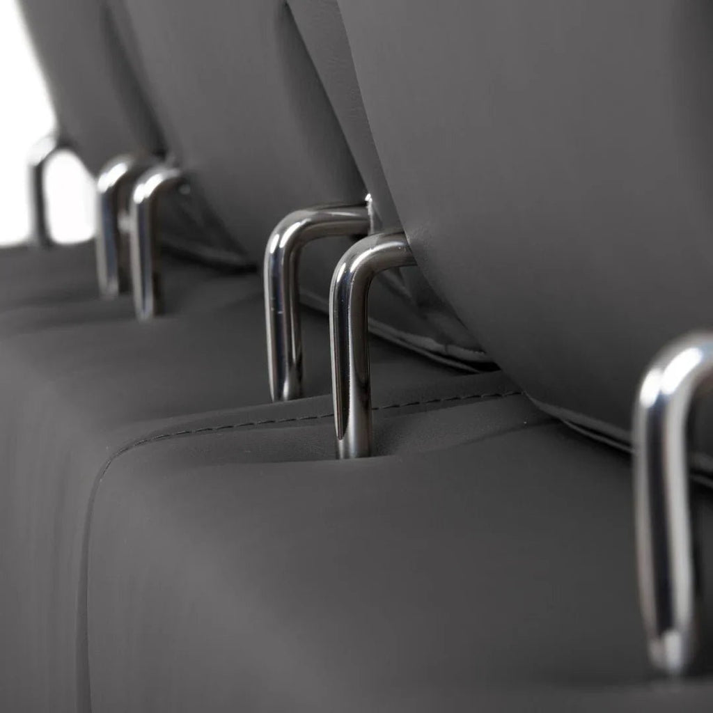 Sofá - cama de 4 lugares com chaise longue reversível, cabeceiras ajustáveis e 2 pufes – JohnC689BCSRIPU160_C24