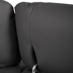 Sofá - cama de 4 lugares com chaise longue reversível, cabeceiras ajustáveis e 2 pufes – JohnC689BCSRIPU160_C24