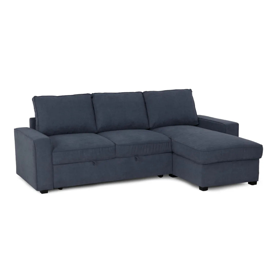 Nina Sofa - 3 Seats Sofa Bed, Chaise Longue - BUDWING