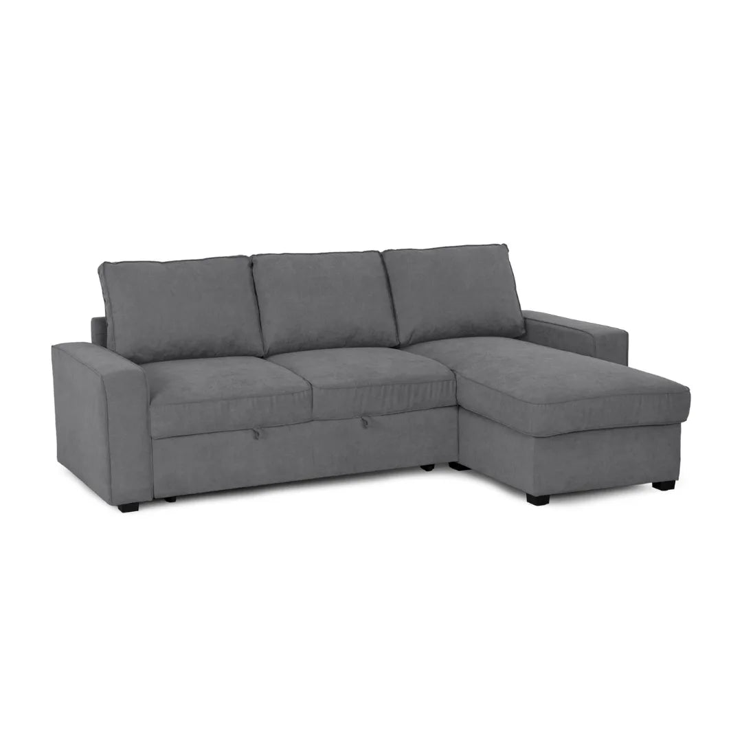 Nina Sofa - 3 Seats Sofa Bed, Chaise Longue - BUDWING