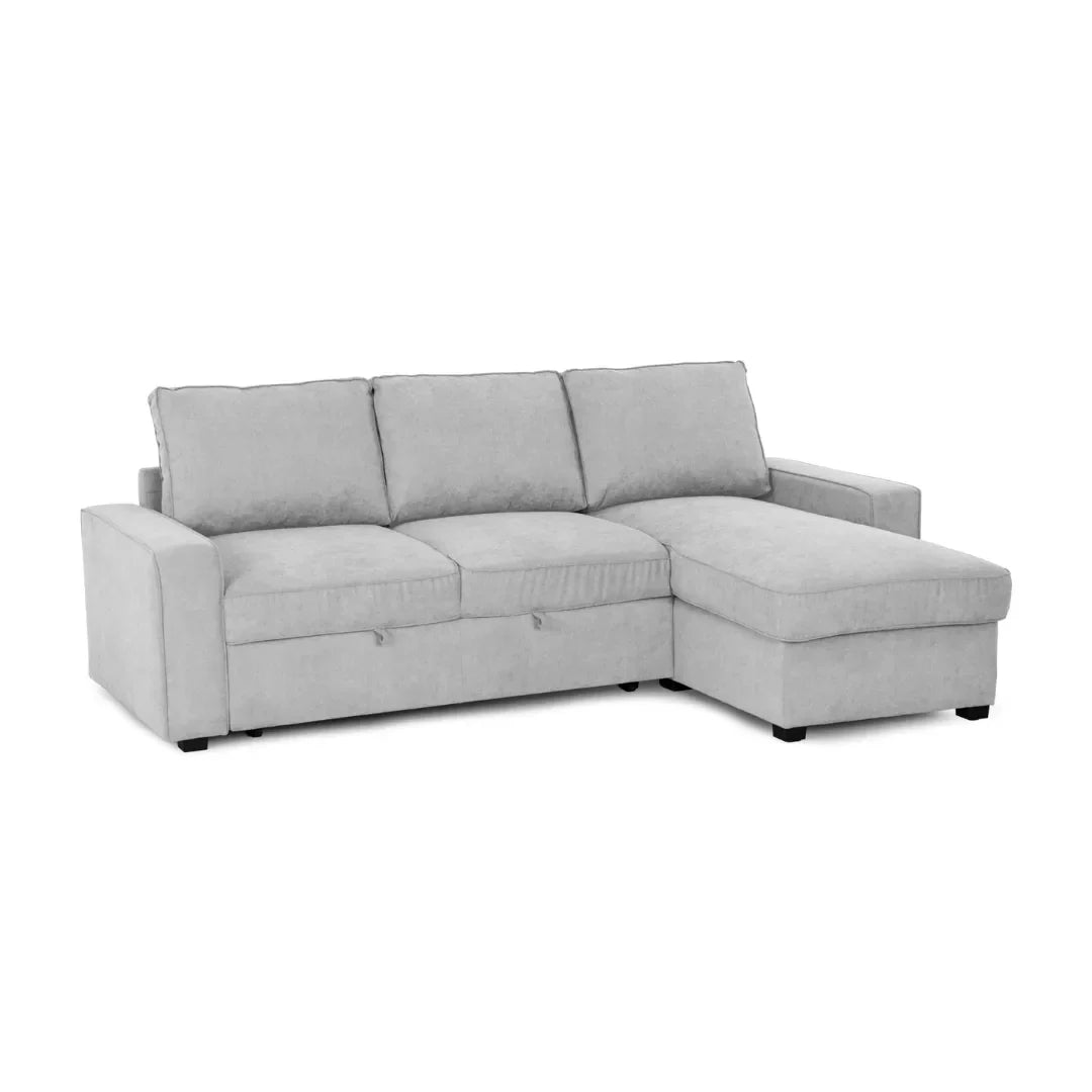 Nina Sofa - 3 Seats Sofa Bed, Chaise Longue - BUDWING