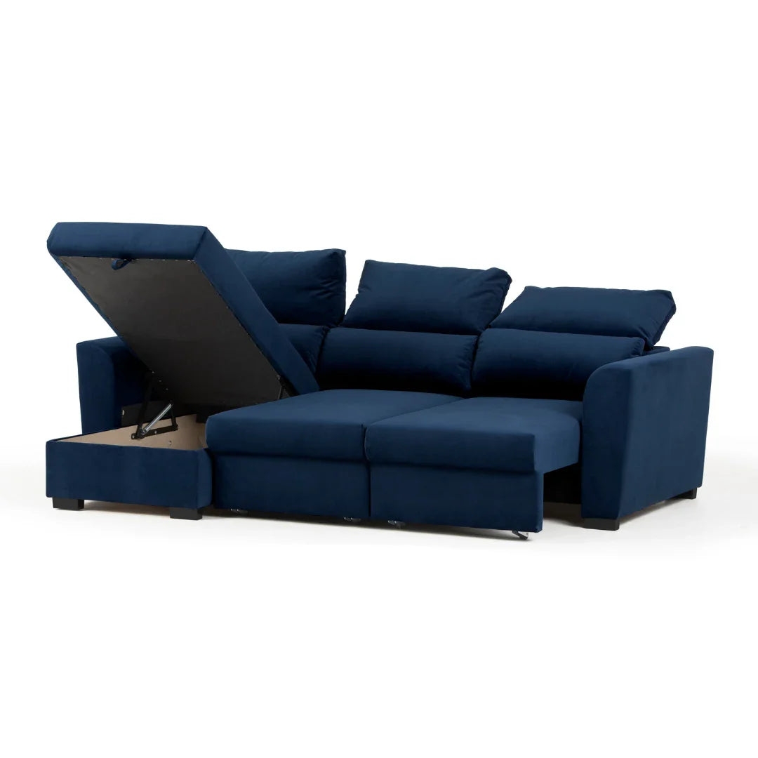 Oliver Sofa - 3 Seater Sofa Bed, Chaise Longue - BUDWING