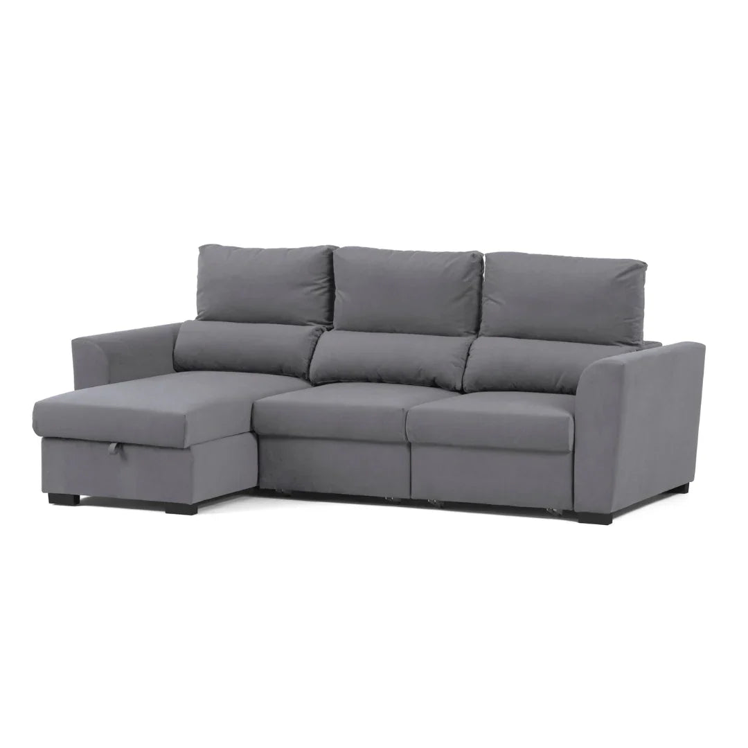 Oliver Sofa - 3 Seater Sofa Bed, Chaise Longue - BUDWING