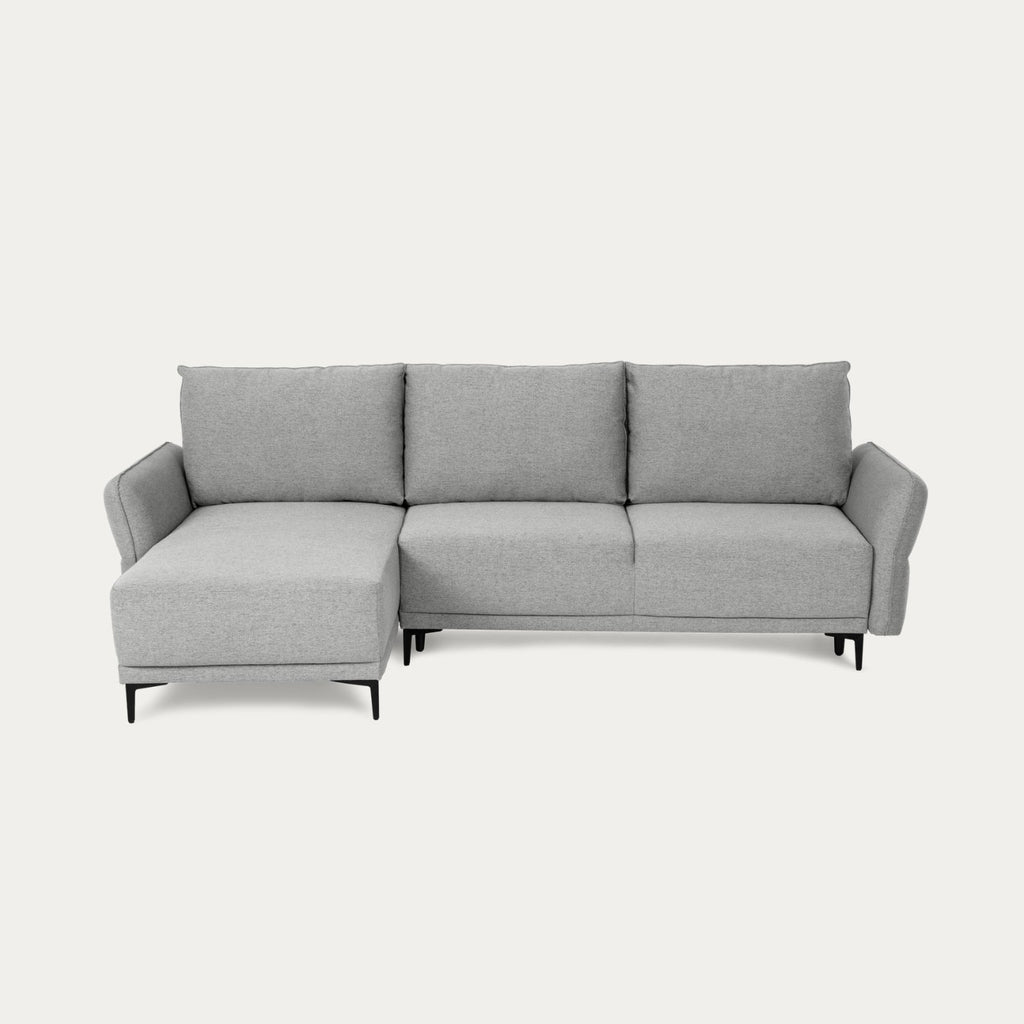 Sofá - Cama 4 Lugares com Chaise Longue Reversível - TobyC1513BCSRG8210_C24