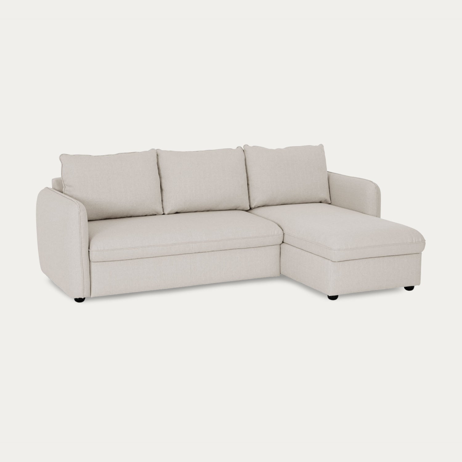 4-Sitzer-Schlafsofa – Easybed-System – mit umkehrbarer Chaiselongue – Vogue