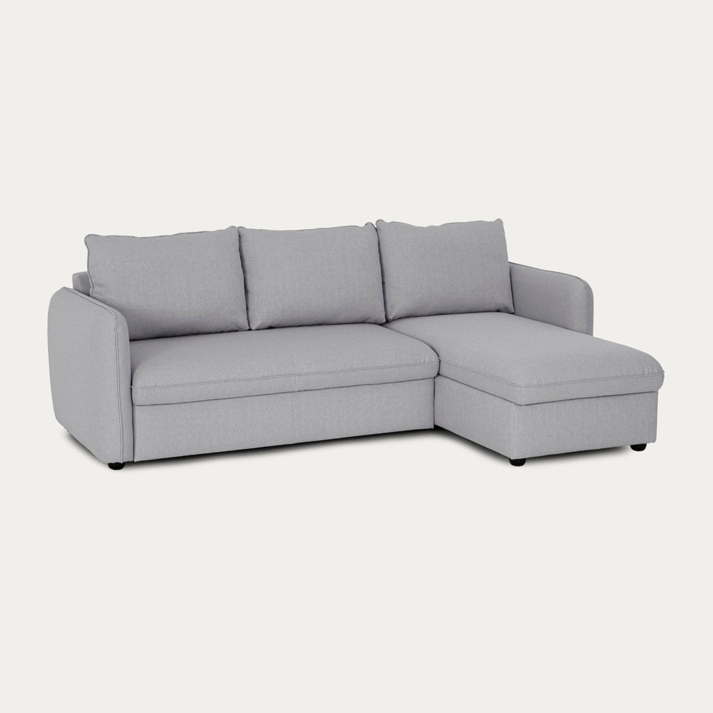 Sofá - Cama 4 Lugares - Sistema Easybed - Com Chaise Longue Reversível - VogueC1330BFSRG0411_C24