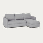Sofá - Cama 4 Lugares - Sistema Easybed - Com Chaise Longue Reversível - VogueC1330BFSRG0411_C24
