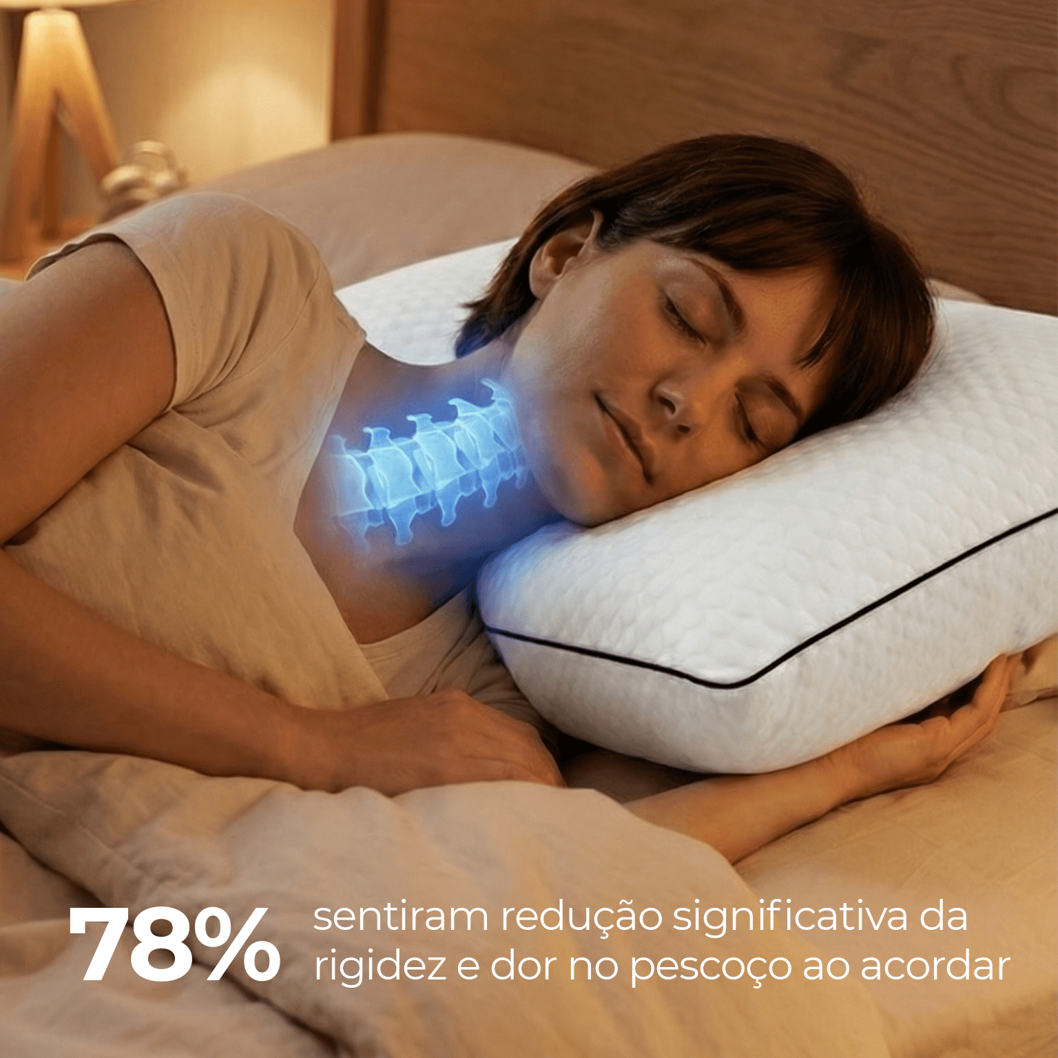 Almofada Cervical Ajustável SORA – Sono PersonalizadoBudwing