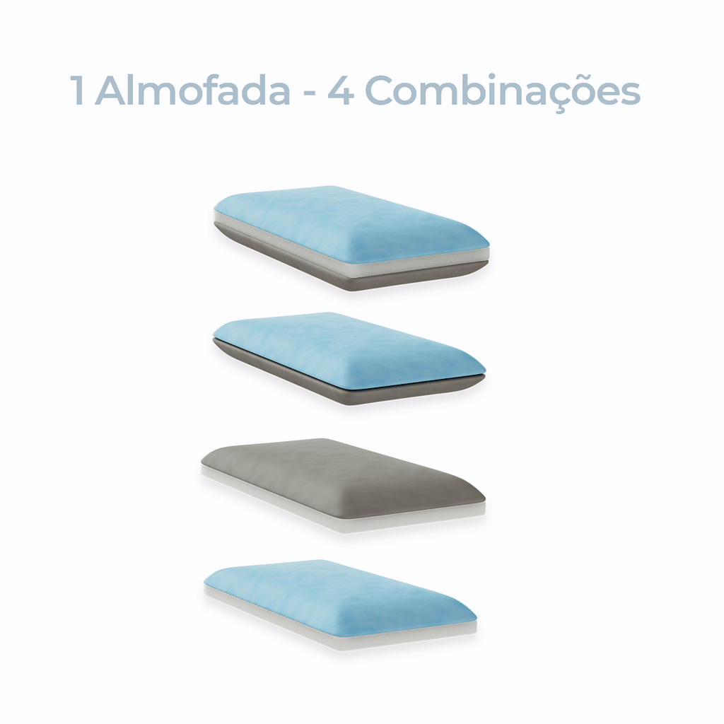 Almofada Cervical Ajustável SORA – Sono PersonalizadoBudwing