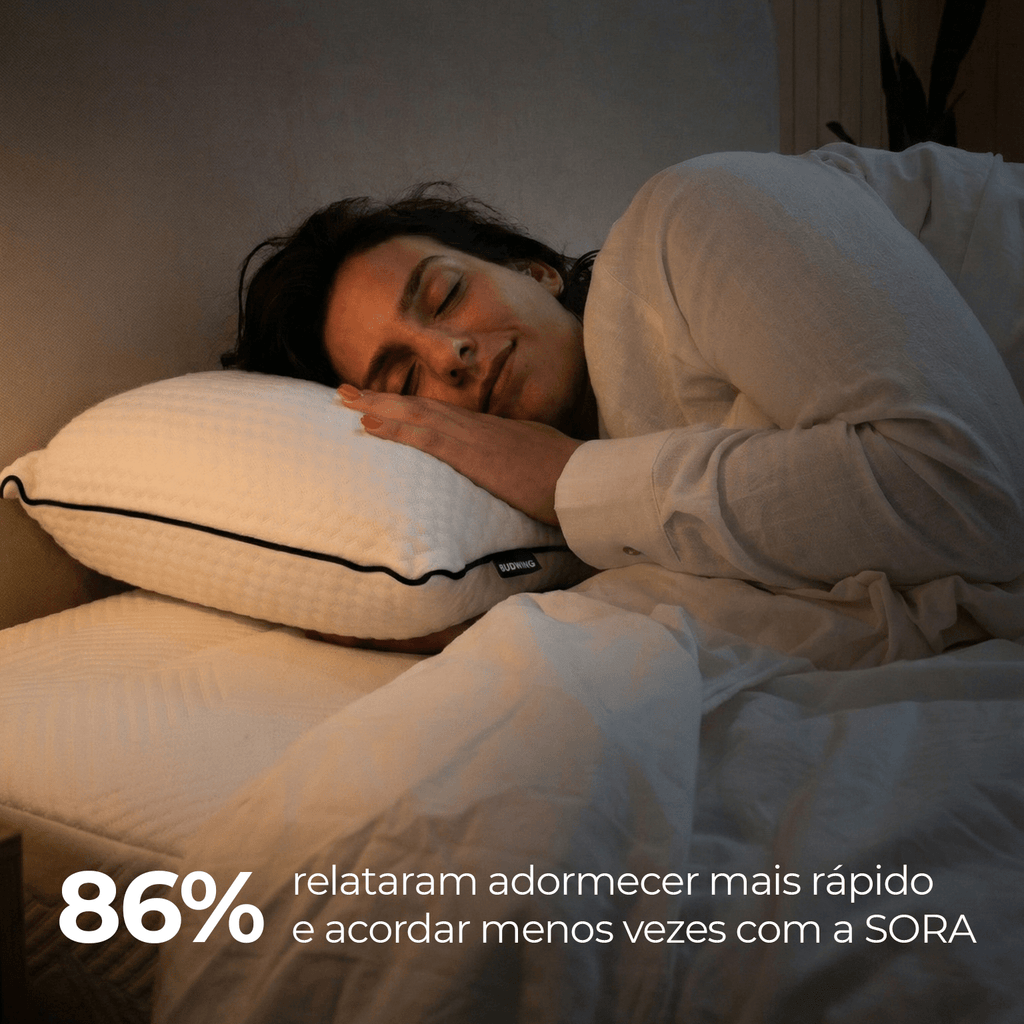 Almofada Cervical Ajustável SORA – Sono PersonalizadoBudwing
