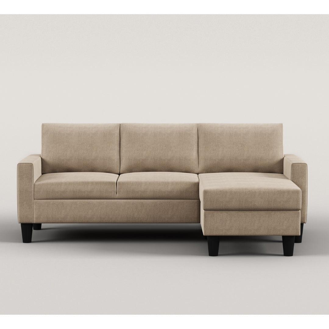 Sofá 3 Lugares com Chaise Longue Reversível - FoxSofá de CantoBudwing