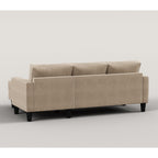 Sofá 3 Lugares com Chaise Longue Reversível - FoxSofá de CantoBudwing