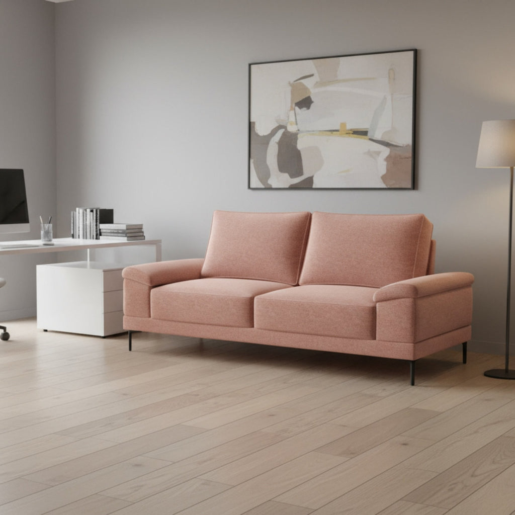 Sofá 3 Lugares com Pé Alto Metálico – LyraSofáBudwing