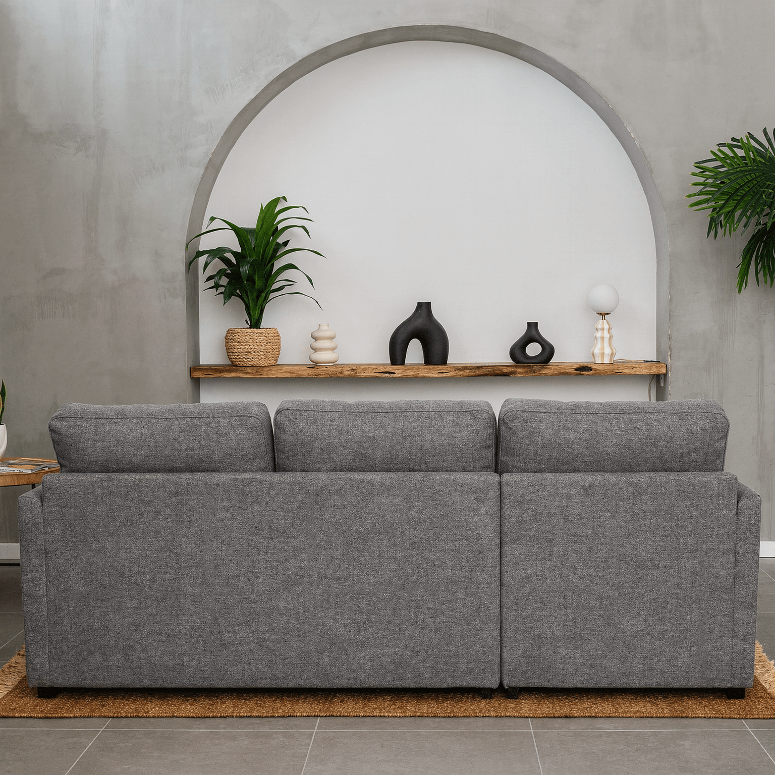 Sofá - cama 3 Lugares com chaise longue - EnzoBudwing