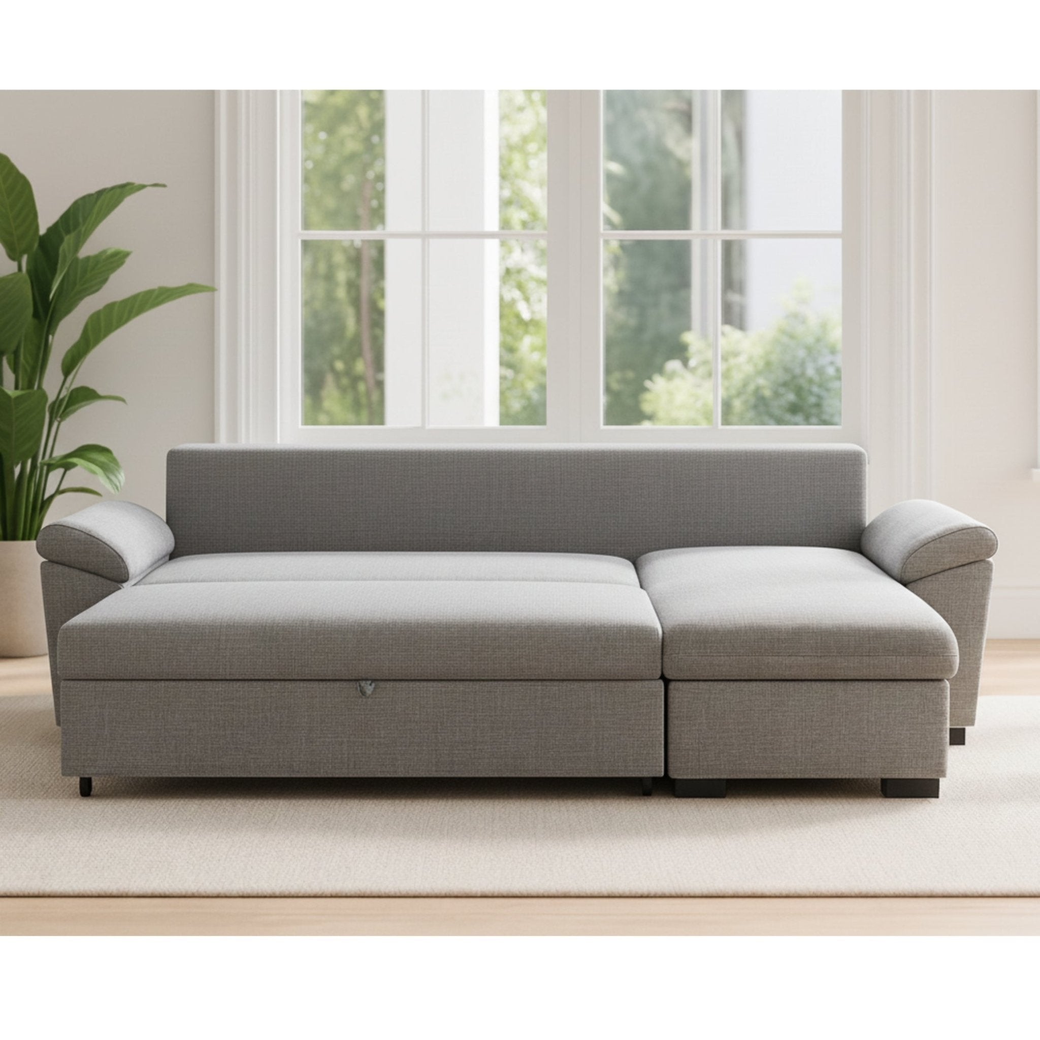 Sofá - cama 3 Lugares com chaise longue - LorenzoSofá CamaBudwing
