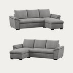 Sofá - cama 3 Lugares com chaise longue - LorenzoSofá CamaBudwing