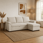 Sofá-cama 3 Lugares com chaise longue - LorenzoSofáBudwing