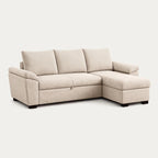 Sofá-cama 3 Lugares com chaise longue - LorenzoSofáBudwing