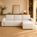 Sofá-Cama 3 Lugares com Chaise Longue Reversível - NoaSofáBudwing