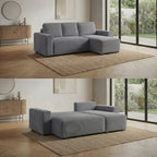 Sofá - Cama 4 Lugares com Chaise Longue Reversível - JadeBudwing