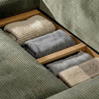 Sofá - Cama 4 Lugares com Chaise Longue Reversível - JadeBudwing