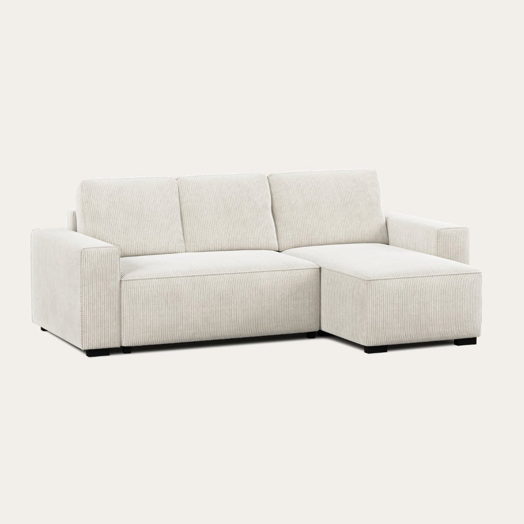 Sofá - Cama 4 Lugares com Chaise Longue Reversível - JadeBudwing