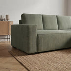 Sofá - Cama 4 Lugares com Chaise Longue Reversível - JadeBudwing