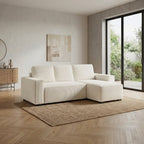 Sofá - Cama 4 Lugares com Chaise Longue Reversível - JadeBudwing