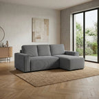 Sofá - Cama 4 Lugares com Chaise Longue Reversível - JadeBudwing