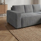 Sofá - Cama 4 Lugares com Chaise Longue Reversível - JadeBudwing
