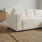 Sofá - Cama 4 Lugares com Chaise Longue Reversível - JadeBudwing