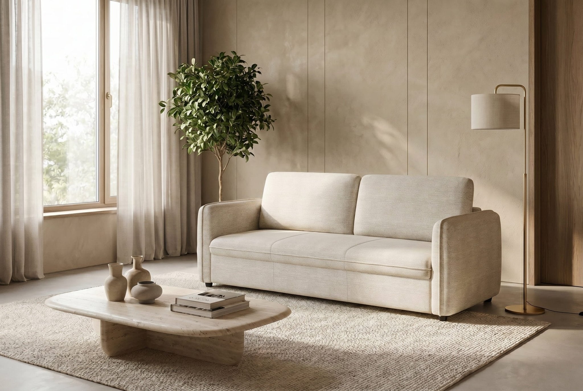 Sofá-Cama 4 Lugares - Sistema EasyBed - ChloéSofáBudwing