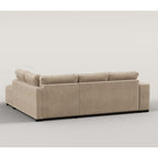 Sofá - cama de canto de 4 lugares com puff e arrumação extra – ZurieSofa BedBudwing