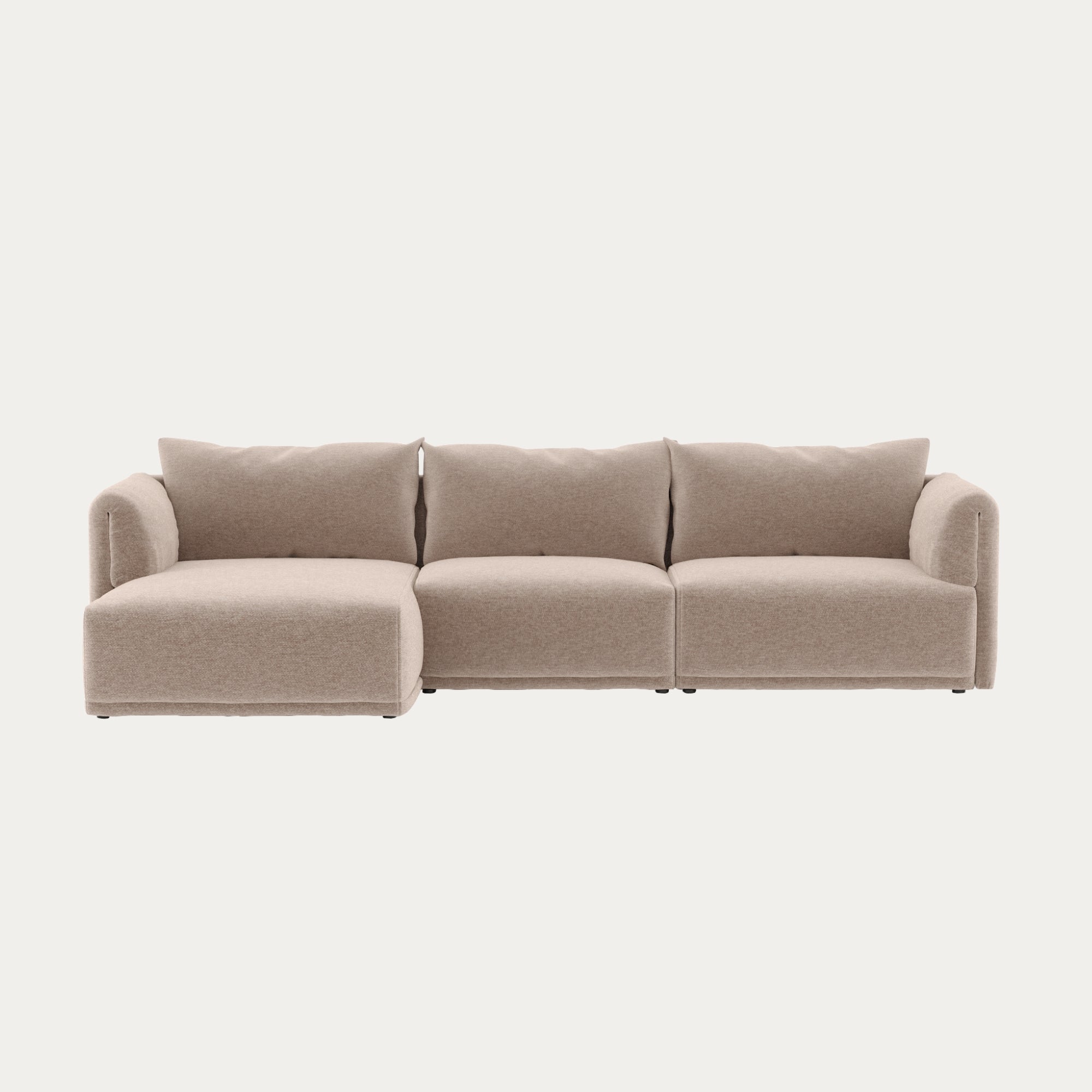 Sofá Chaise Longue Esquerda 5 Lugares – EloraSofáBudwing