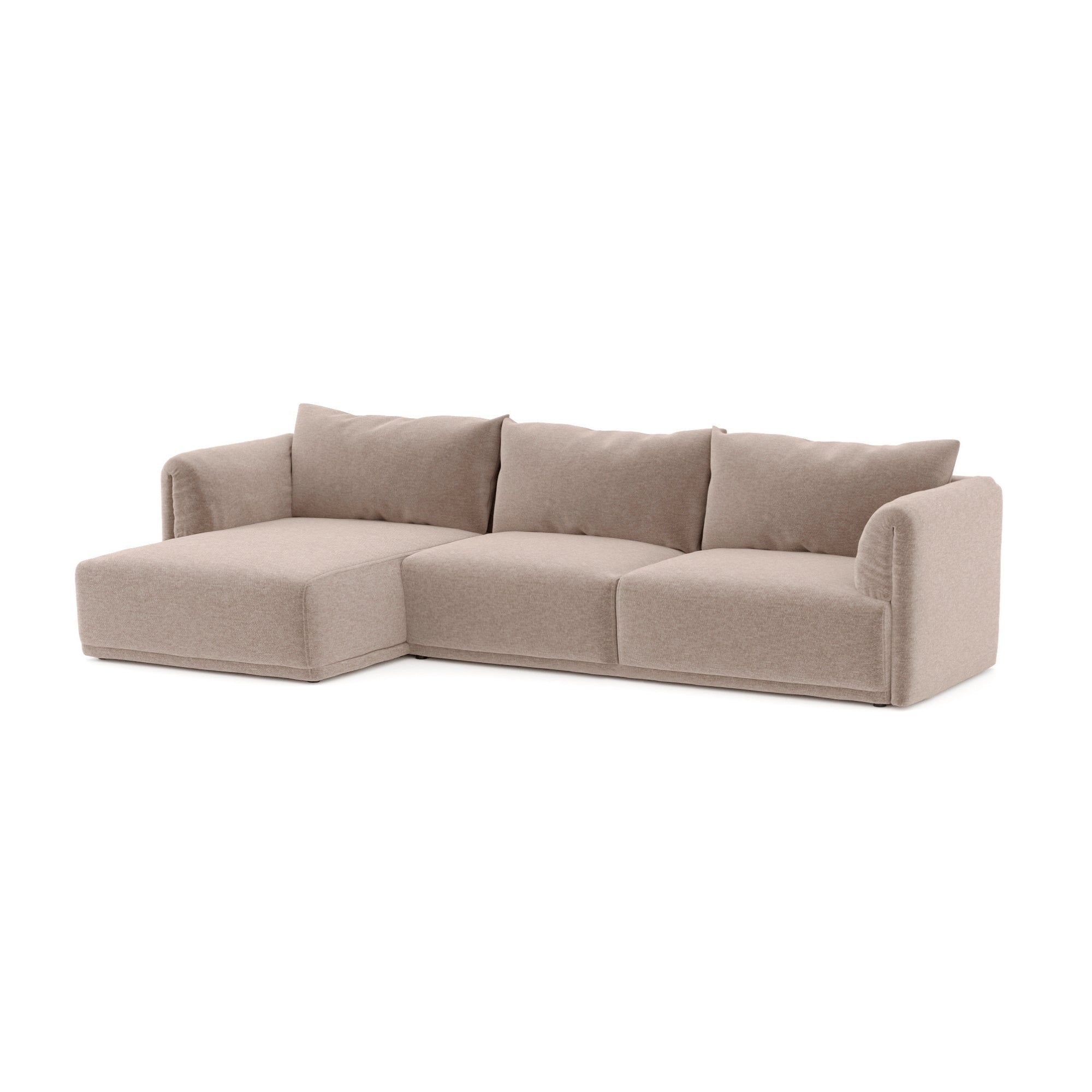 Sofá Chaise Longue Esquerda 5 Lugares – EloraSofáBudwing